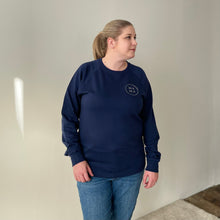 Load image into Gallery viewer, Lightweight Crew | Strong Mama | Midnight Blue
